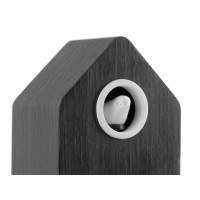 Budík Cuckoo LED Karlsson KA6061BK, 16cm